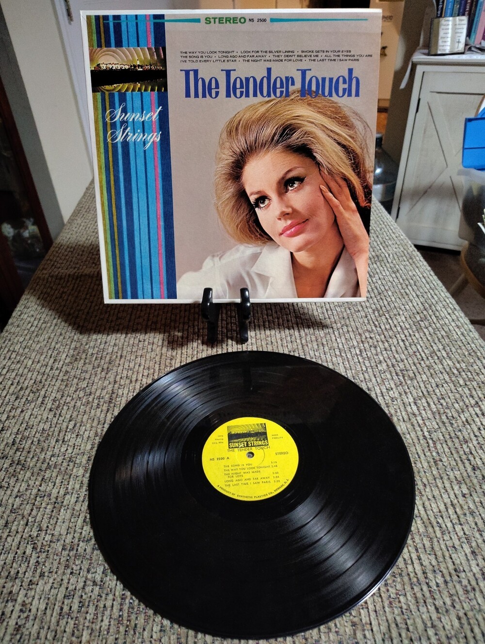 Sunset Strings ‎– The Tender Touch - LP - NS 2500 - HumminGuru